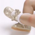 thumbnail image 4 of nvzhuang Infant Baby Girls  Shoes, Bowknot Non-Slip Adorable Shine Surface Baby Booties, 4 of 9