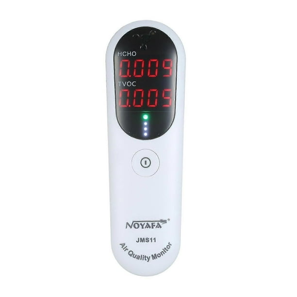 NOYAFA Portable Formaldehyde Detector Indoor Air Quality Monitor HCHO and TVOC Monitor with Audible.