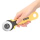 thumbnail image 1 of Cortador De Rodillos De 45 Mm, Cómodo, Cortador De Tela De Cuero Con Cerradura De Seguridad, Accesorio De Corte Para Manualidades Y Costura Casera Para Uso Con La Mano, 1 of 7