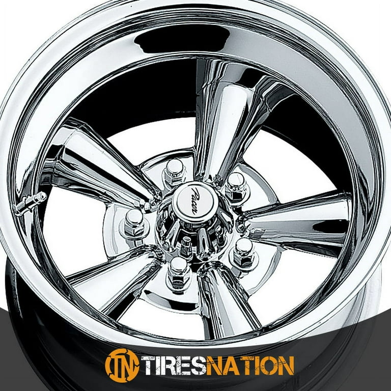 15x10 Pacer 177C Supreme Chrome Wheel 5x4.75 (-32mm) - Walmart.com