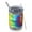 Colorful Rainbow Tie-1, variant on 12oz Tumblers Colorful Tie Dye Spiral Pattern Vacuum Insulated Stainless Steel Travel Tumbler Cups Mug with Lid and Straw for Beer,Coffee,Beverages with Cleaning Brush for Cold & Hot Drinks