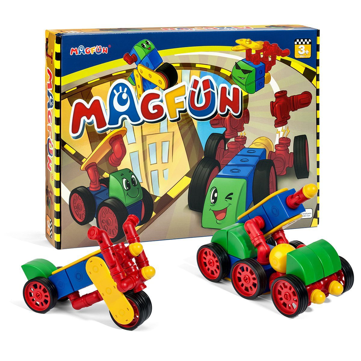 50Pcs All Magnetic Building Blocks Children Toys Exercise Brain 