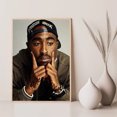 thumbnail image 3 of Póster de pintura en lienzo sexy del cantante de hip hop Tupac, decoración de lujo para el hogar, pintura de Demon Slayer por números, figura de acción de Taylor Swift, 3 of 5
