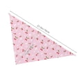 thumbnail image 2 of Dog Bandanas, Cute Berry Love Flowers Adjustable Dog Scarf Triangle Bib Handkerchief Accessories for Small Medium Large Dogs, Cats, Pets, 2 of 6