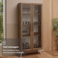 thumbnail image 5 of Mueble Armario de Vidrio Madesa 2 Puertas Con Pies MM, 5 of 5