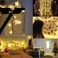 thumbnail image 6 of Star String Lights, 16ft/5m 50 LED Plug in String Lights Warm White Fairy Lights for Christmas/Wedding/Party Indoor and Outdoor Decoration, 6 of 7