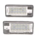 thumbnail image 4 of 6500K Conjunto de Montaje de Lámparas de Matrícula LED Blancas para A3 A4 B6 B7 Zulema Luces de la placa de matrícula del coche, 4 of 8