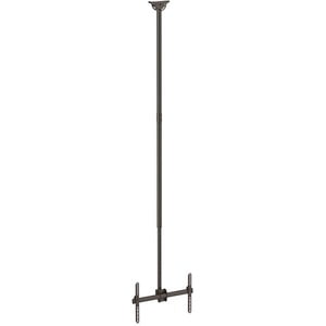 Black Mounting Pole - StarTech High Ceiling TV Mount, 8.2ft to 9.8ft Long Pole - Black