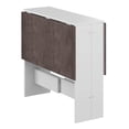 thumbnail image 4 of Symbiosis E2050A2198X00 Papillon Foldable Table, White & Concrete, 4 of 6