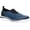 Blue Heather, variant on Propet Women's Travelactive Slip on Sneaker Women's Shoes, charcoal, Size 9.0
