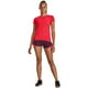 thumbnail image 2 of Shorts Under Armour Mujer Play Up 3.0 Burdeos Oscuro Talla XL, 2 of 6