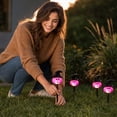 thumbnail image 6 of Qwtwty 5 Pack Solar Halloween Lights Outdoor Decorations, Solar Pathway Stake Lights for Walkways, Gardens, Lawns, Driveways and Landscape Lighting, 6 of 7