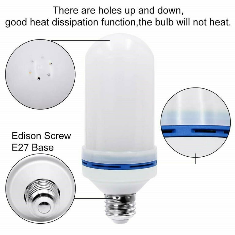 Flame Effect LED Lamp Torch Lighting E27 - eFlame - The Original 