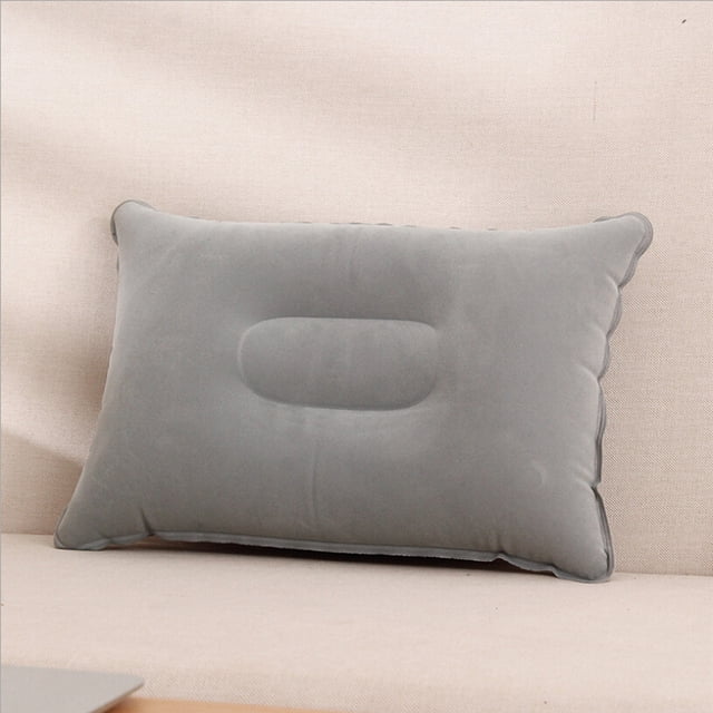 Kmbangi Portable Inflatable Air Pillow Compressible Lightweight Travel Plane Head Rest