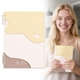 thumbnail image 4 of B5 Loose-Leaf Notebook with 60 Sheets, Refillable Ring Binder Journal Notebook, Hardcover Business Notebook for Work, College Ruled Lined Binder Planner, Premium Thick Paper Writing Notebook, 4 of 8