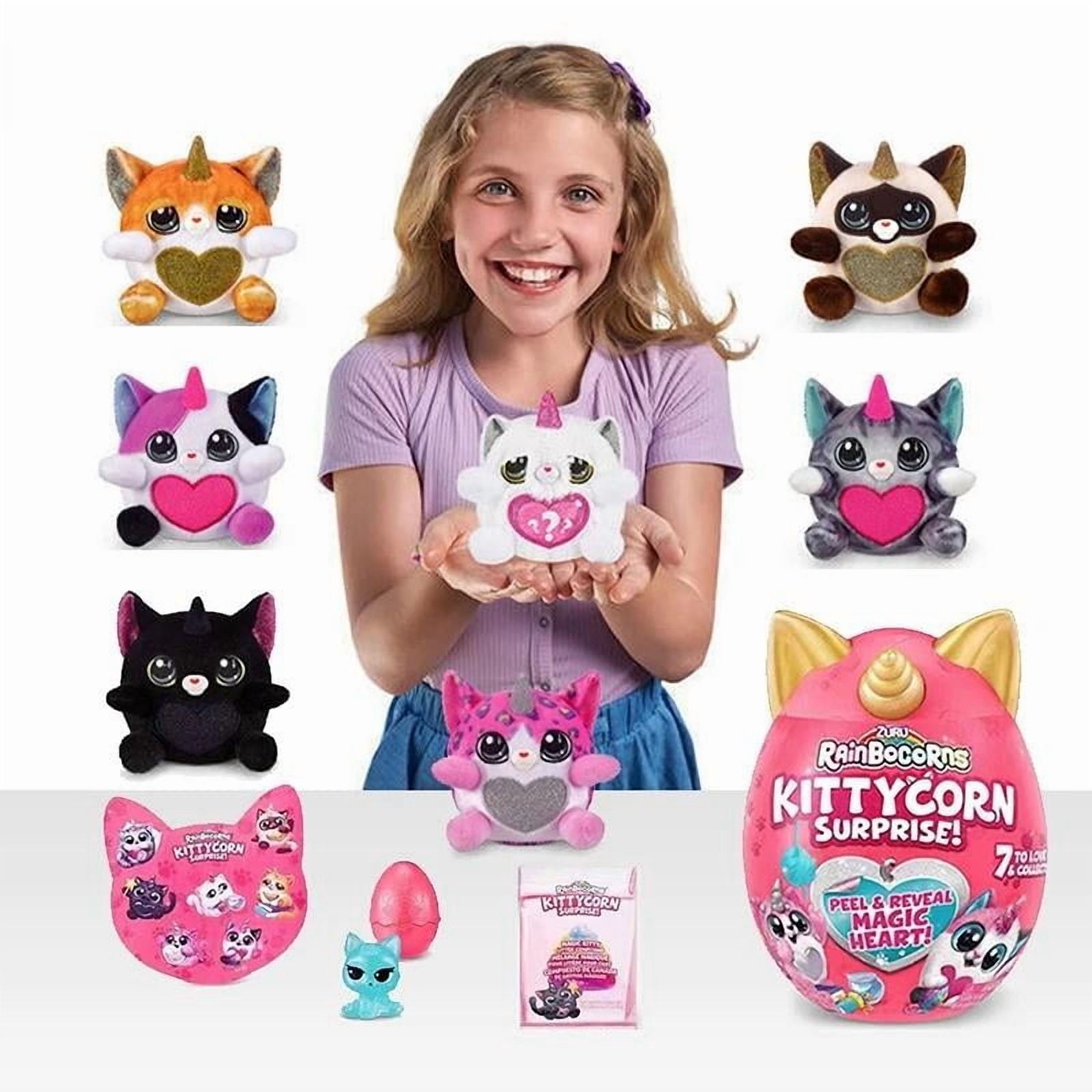 Zuru RainBocoRns Unicorn Kitty Corn Surprise Magic Egg Cat Blind Box Children'S Plush Toy Doll Gift