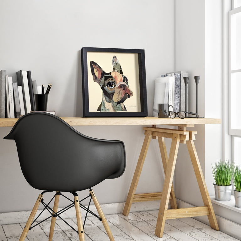 Empire Art Dog Animals & Insects Framed Mixed Media Art, by Alex