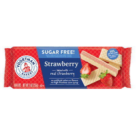 UPC 067312005277 product image for Voortman Sugar-Free Strawberry Wafer Cookies, 9 Oz. | upcitemdb.com