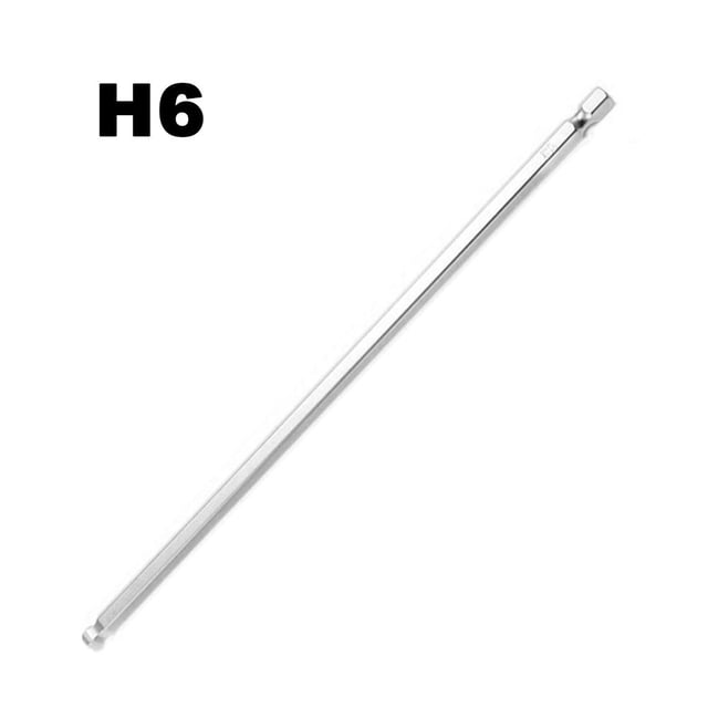 EchoBliss Brocas De Destructor Eléctrico De Cabeza Magnética De Vástago Hexagonal De Acero De Aleación De 200 Mm H3 H4 H5 H6