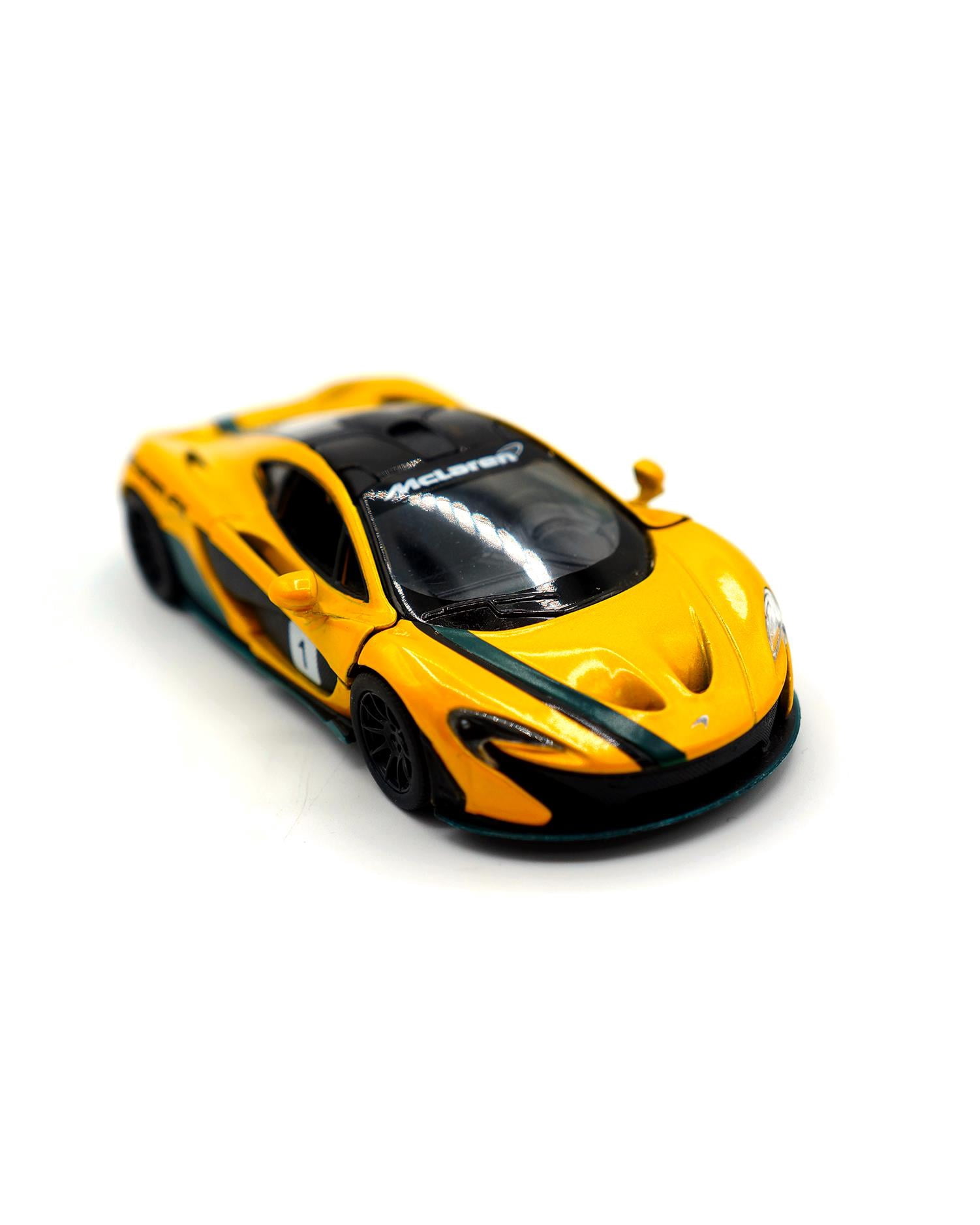 Kinsmart 5 Mclaren P1 Diecast Model Toy Car, but NO Box, Mclaren Yellow ...
