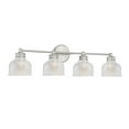 thumbnail image 4 of Trade Winds Lighting 4-Light Bathroom Vanity Light In Brushed Nickel, 4 of 6