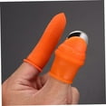 thumbnail image 3 of 1pc Tools Orange Gloves Vegetable Cutter Gardening Thumb Pruners for Gardening Gadget Gifts Thumb Knife Gardening Harvest Accessories Protector Protective Case Blade Ring, 3 of 5