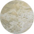 thumbnail image 2 of Addison Rugs Mayfield Premium Machine Washable Transitional Abstract Gold Round Rug, 8' x 8', 2 of 6