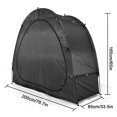 thumbnail image 2 of Dopebox Farmhouse Patio Decor Outdoor Bicycle Tent Multifunctional Rainproof Storage Room Utility Room, Outdoor Lawns Decor (Black), 2 of 7