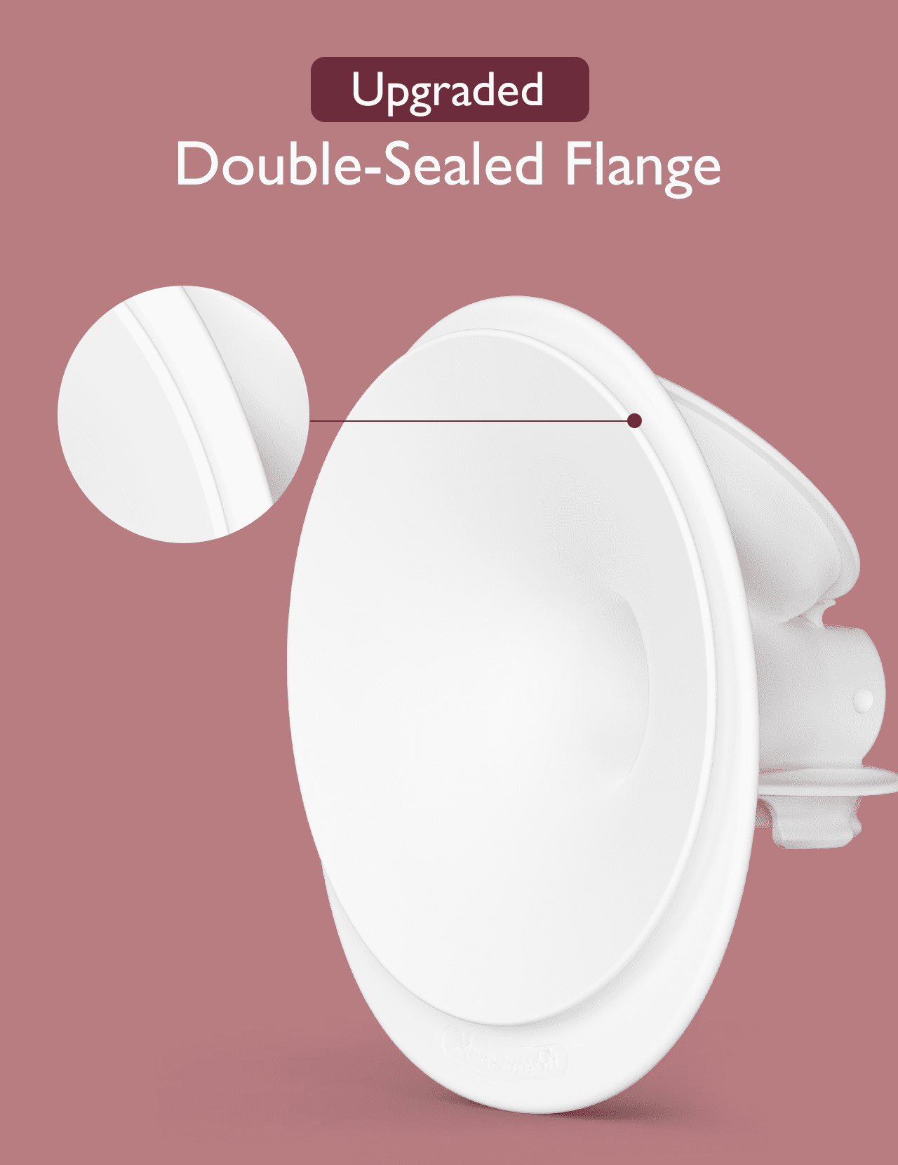 Momcozy Mobile Flow Breast Pump 24mm flange, Original Momcozy M9 Mobile Flow Breast Pump Replacement Accessories, 1PC