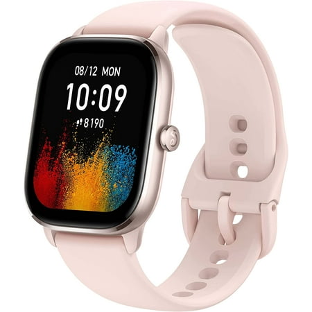 Amazfit GTS 4 Mini Smart Watch: Fitness Tracker with 120+ Sport Modes-Pink