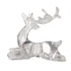 thumbnail image 2 of Estatua de ciervo decorativa, figura de reno, accesorios acrílicos, escultura de reno transparente Estilo B, 2 of 9