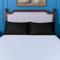 thumbnail image 3 of Ntbay Microfiber Pillowcase set - 2 Pack - Envelope Closure Pillow Cases - Standard - Black, 3 of 5