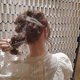 thumbnail image 5 of 2-piece women's hairpin (gold), buckle type hairpin accessories Bridal pearl hairpin Bridesmaid girl's children's hairpinzz40, 5 of 5