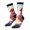 3 Black, variant on Heart Sky Bird Couple Crew Socks for Men & Women, Breathable Casual Athletic Ankle Socks