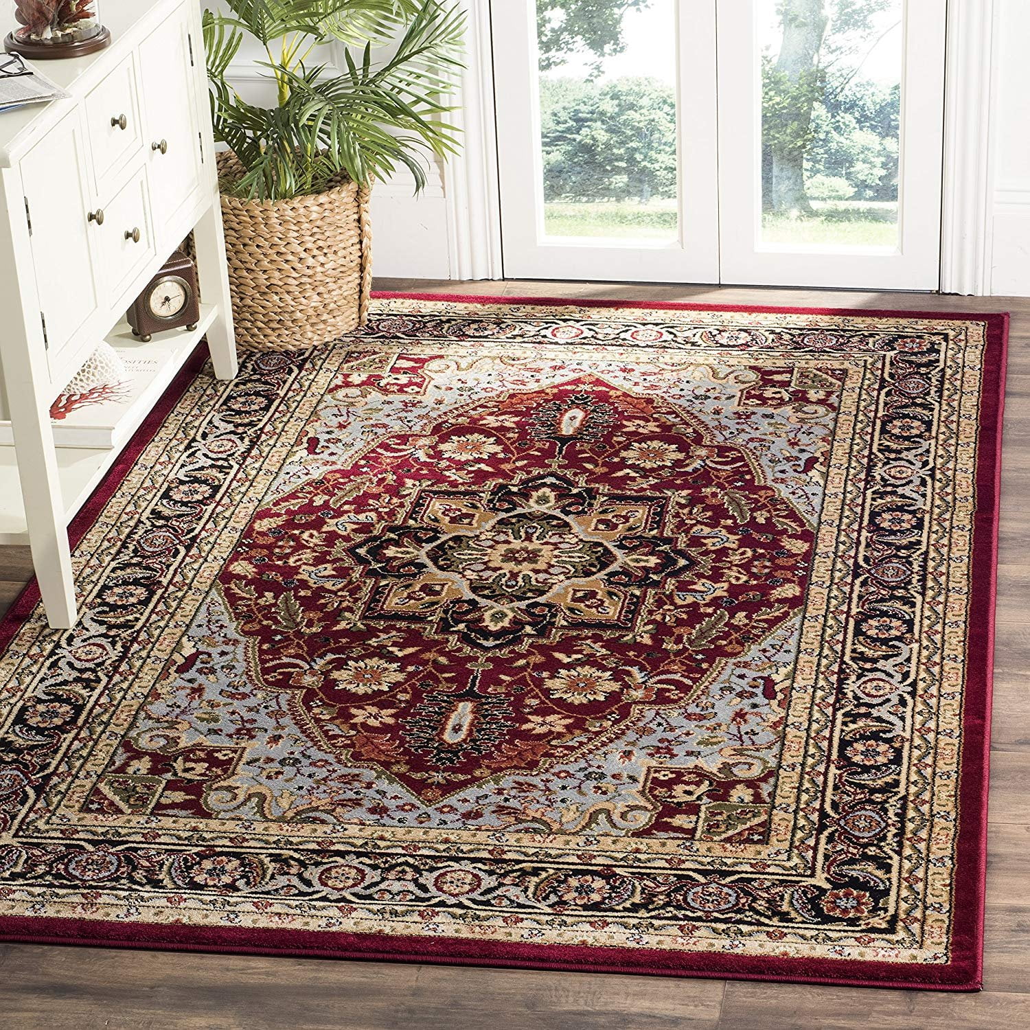 Safavieh Lyndhurst Collection LNH330B Traditional Oriental Medallion