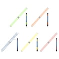 thumbnail image 3 of tredstone Fiberglass Golf Alignment Stick Portable Gesture Adjusting Foldable Direction Indicator Rod Outdoor Practising Tools Golfing Orange, 3 of 4