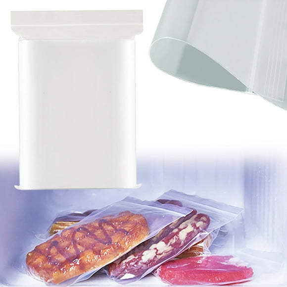 Ctnporpo Small Storage Plastic Bag Zipper Bag Leak Proof Zipper Designed for Portable Fresh Freezer Bags Jewelry Beads Etc Gift Wrap Set
