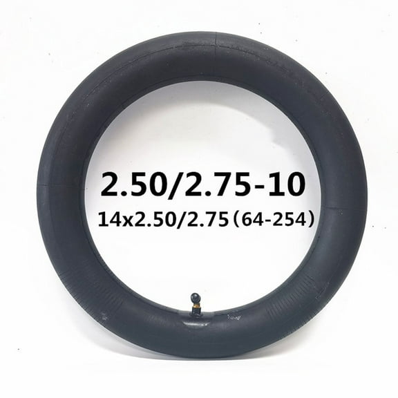 14x2.50 (2.50-10) Off-Road Tire Straight/Bent Valve Inner Tube for E-Bike