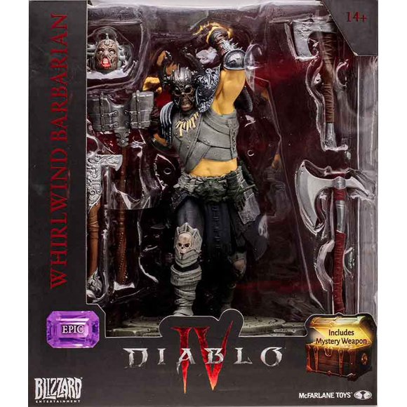 Diablo IV 7 Inch Static Figure Epic Wave 1 - Whirl Wind Barbarian