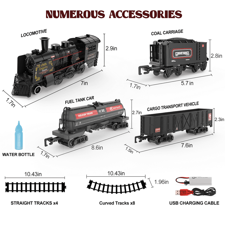 Old metal train best sale cars