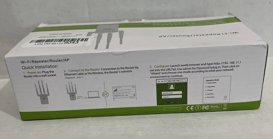 RHEA- 300M Wifi Repeater Router Ap