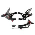 thumbnail image 2 of CNC Racing Footrest Rearsets Rear Set Foot pegs For Yamaha YZF R1 2015, 2 of 4