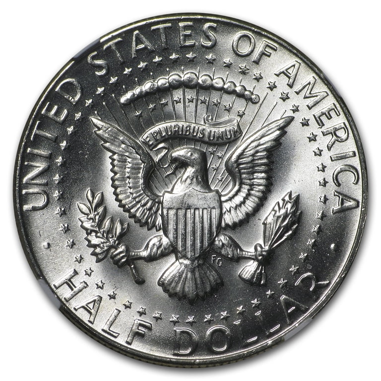 1970-D Kennedy Half Dollar MS-64 NGC - Walmart.com