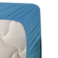 thumbnail image 6 of Ambesonne Tree Fitted & Top Sheet Set with Shams, Ocean Seychelles, Turquoise Sky Blue Umber, 6 of 7