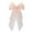 Rose, variante sur Hearth & Gear Élégant et Féminin : Bandeau Nœud Français Long en Satin pour une Accent Époustouflante Barrettes pour Filles Clips Barrettes Claires pour Femmes Ruban Barrettes Années 80