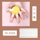 thumbnail image 1 of Set de 16 tiras adhesivas para uñas postizas con esmalte de uñas. Incluye adhesivos de colores para manicura completa., 1 of 4