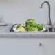 thumbnail image 2 of Expandable Over-Sink Strainer, Rubber-Grip Fine Mesh Colander, 2 of 5
