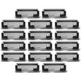 thumbnail image 4 of Qumonin 18pcs Metal Clipboard Clips for Office and Craft Use, 4 of 5
