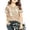 Khaki, variant on Girls' Football Graphic Tee – Short Sleeve Sports Top for Kids, Casual Loose Fit Playful Print T-Shirt for School & Practice