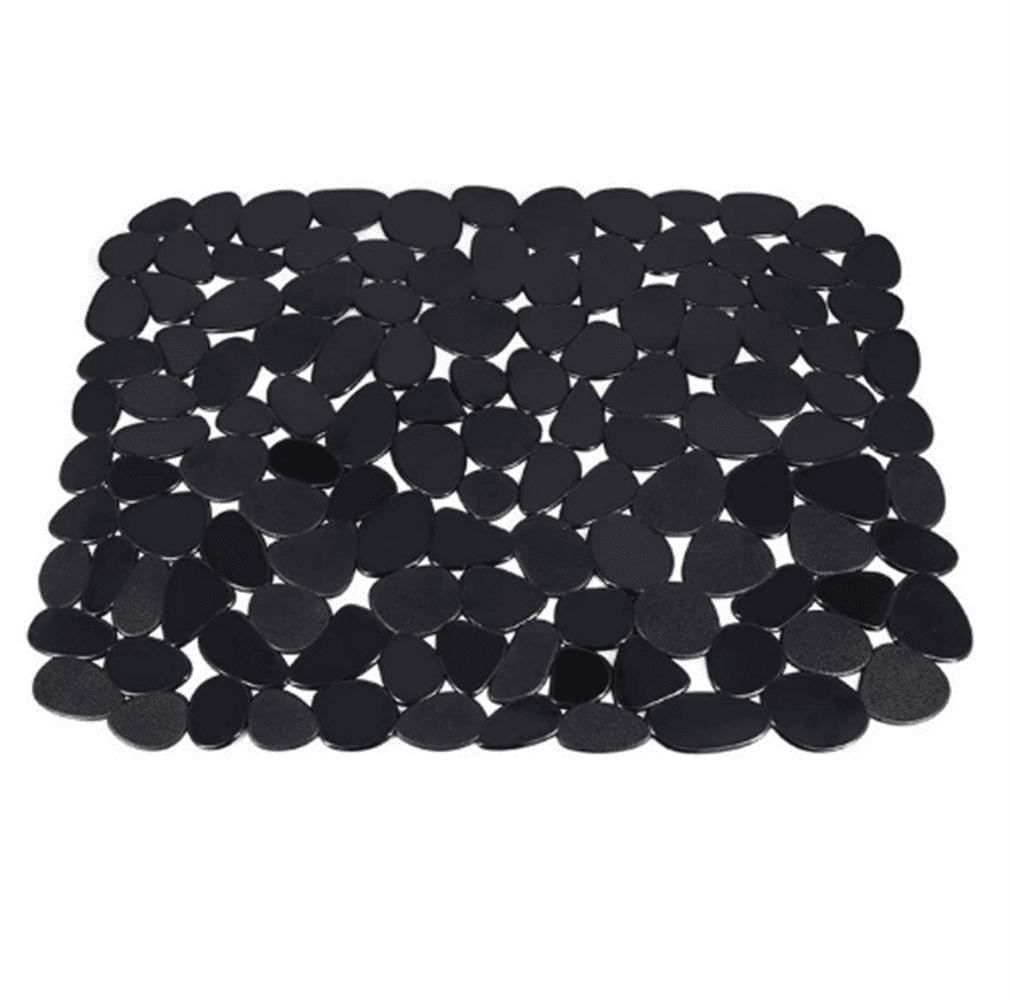 Kitchen Sink Mats, 1Pcs Adjustable Black PVC Sink Protector Mats for